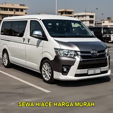 sewa hiace harga murah